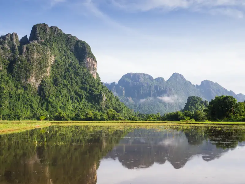 เวียงจันทน์ – เมืองเฟือง – วังเวียง